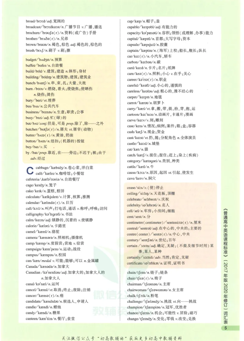 2023版《高中知识清单》英语通用版知识图谱_高中三年全科资料_高中三年全科资料_英语