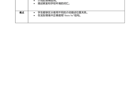 Unit3SectionAWhatisyourschoollike？教学设计_最新人教版英语七年级上册_英语7上最新改版_02.英语7上-教案（表格式）