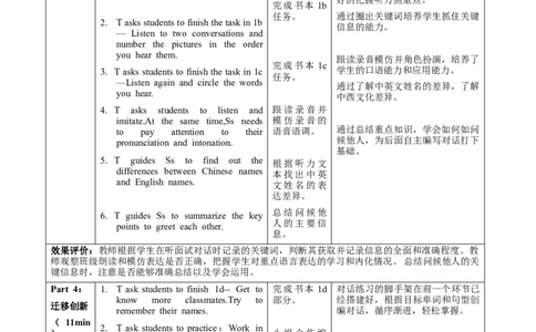 Unit1（第1课时SectionA1a-1d）（教学设计）_最新人教版英语七年级上册_英语7上最新改版_01.英语7上-教案+PPT课件+分层作业+导学案第1套