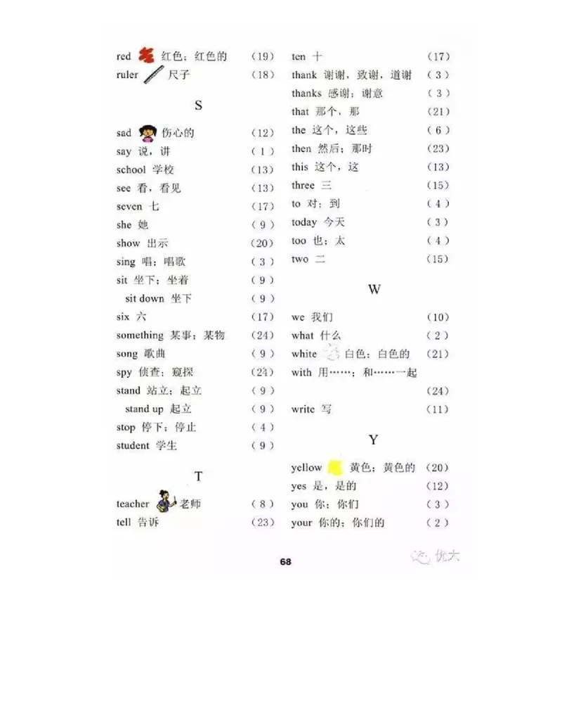 冀教版小学一年级英语上册电子课本(一年级起点)_电子课本_小学电子课本_03英语_新建文件夹_05冀教版_一年级起点