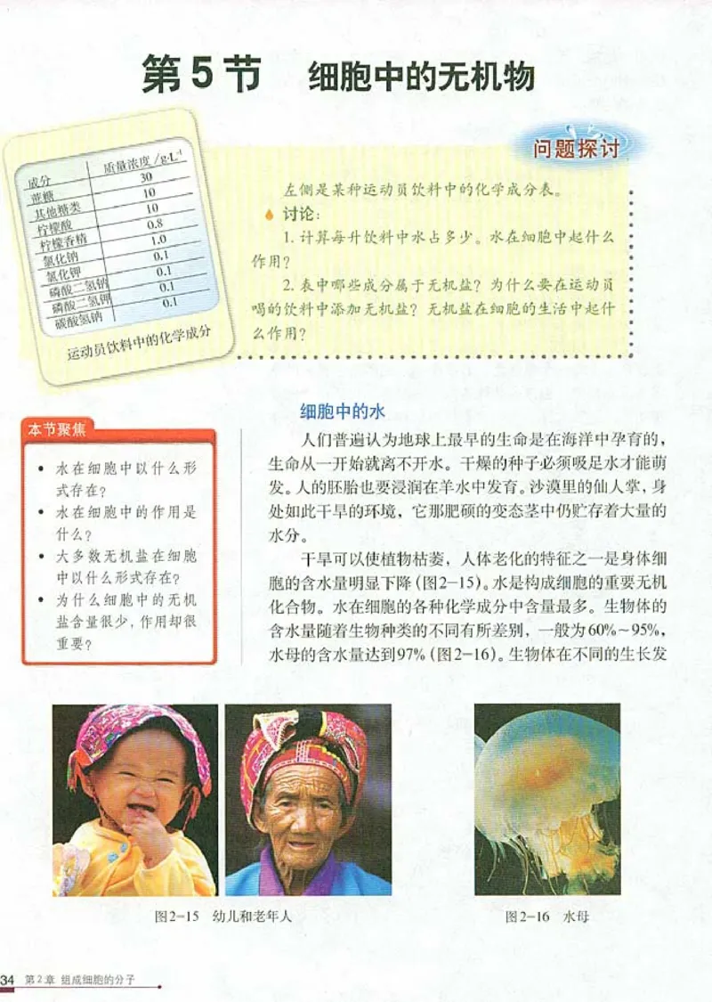 人教版高中生物必修1分子与细胞_电子课本_最新版高中全科高清电子课本_6高中生物课本_人教版