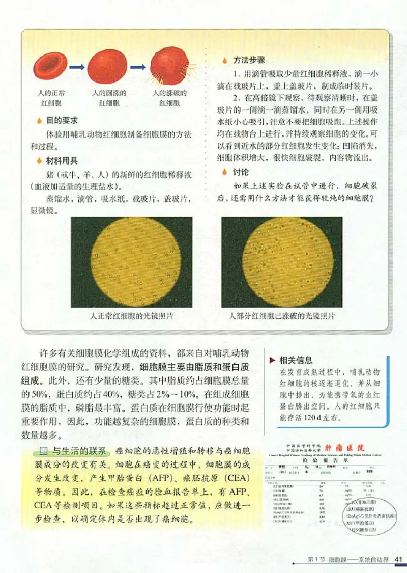 人教版高中生物必修1分子与细胞_电子课本_最新版高中全科高清电子课本_6高中生物课本_人教版