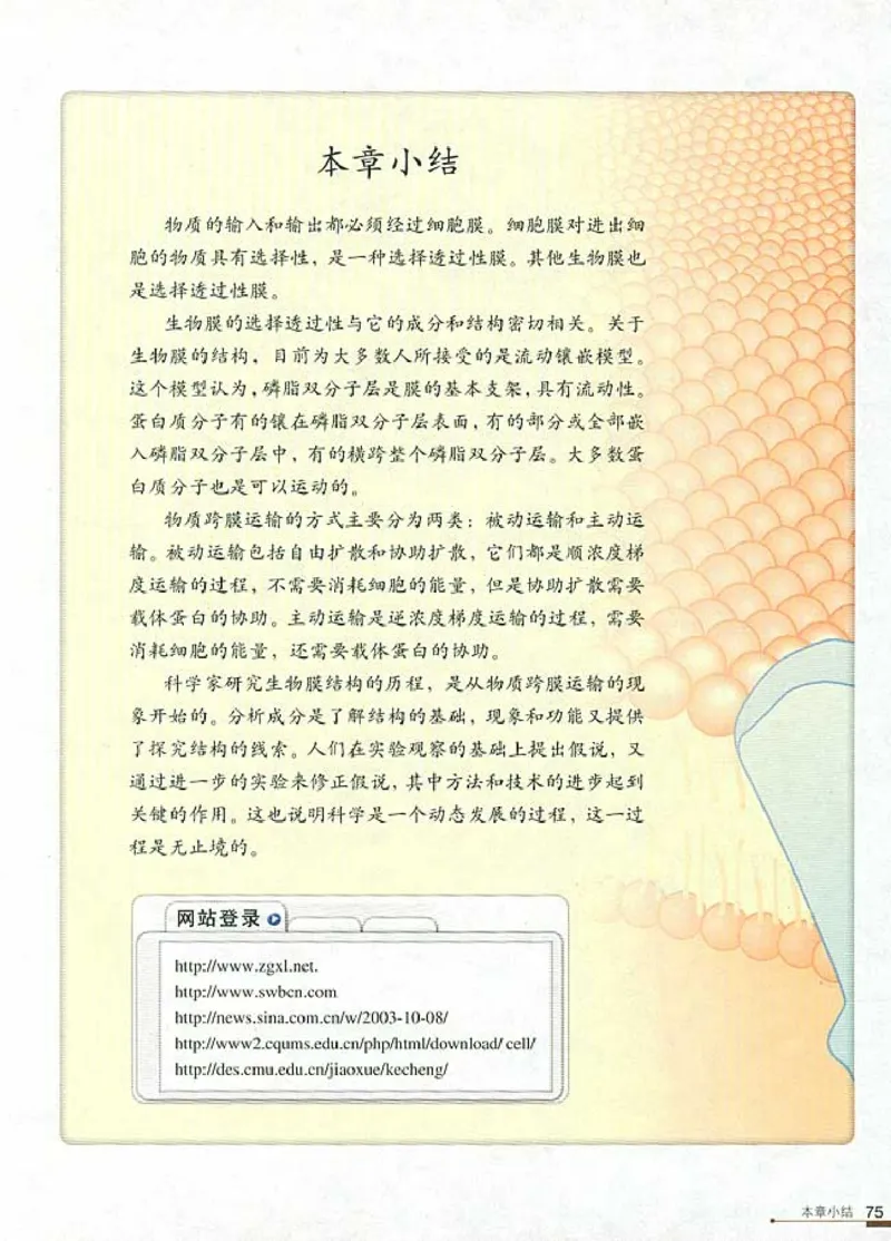 人教版高中生物必修1分子与细胞_电子课本_最新版高中全科高清电子课本_6高中生物课本_人教版