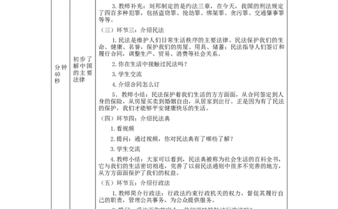 0909六年级道德与法治(统编)感受生活中的法律(第二课时)-教学设计_A493小学道法_人教版小学道德与法治教学资源包_小学道法单独教案方便下载（1-6上下册）（2024秋旧版）