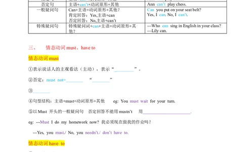 Unit2NoRules，NoOrders!学生版_最新人教版英语七年级下册_七下英语2025版_08.2025春英语人教7下语法讲练结合（1-8单元）_Unit2NoRules,Noorders!-2024新教材-