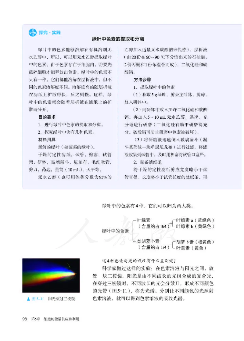 人教版生物必修1_电子课本_最新版高中全科高清电子课本_6高中生物课本_2019新人教版