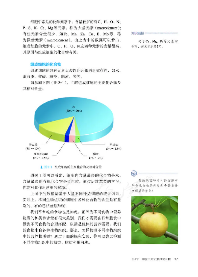 人教版生物必修1_电子课本_最新版高中全科高清电子课本_6高中生物课本_2019新人教版