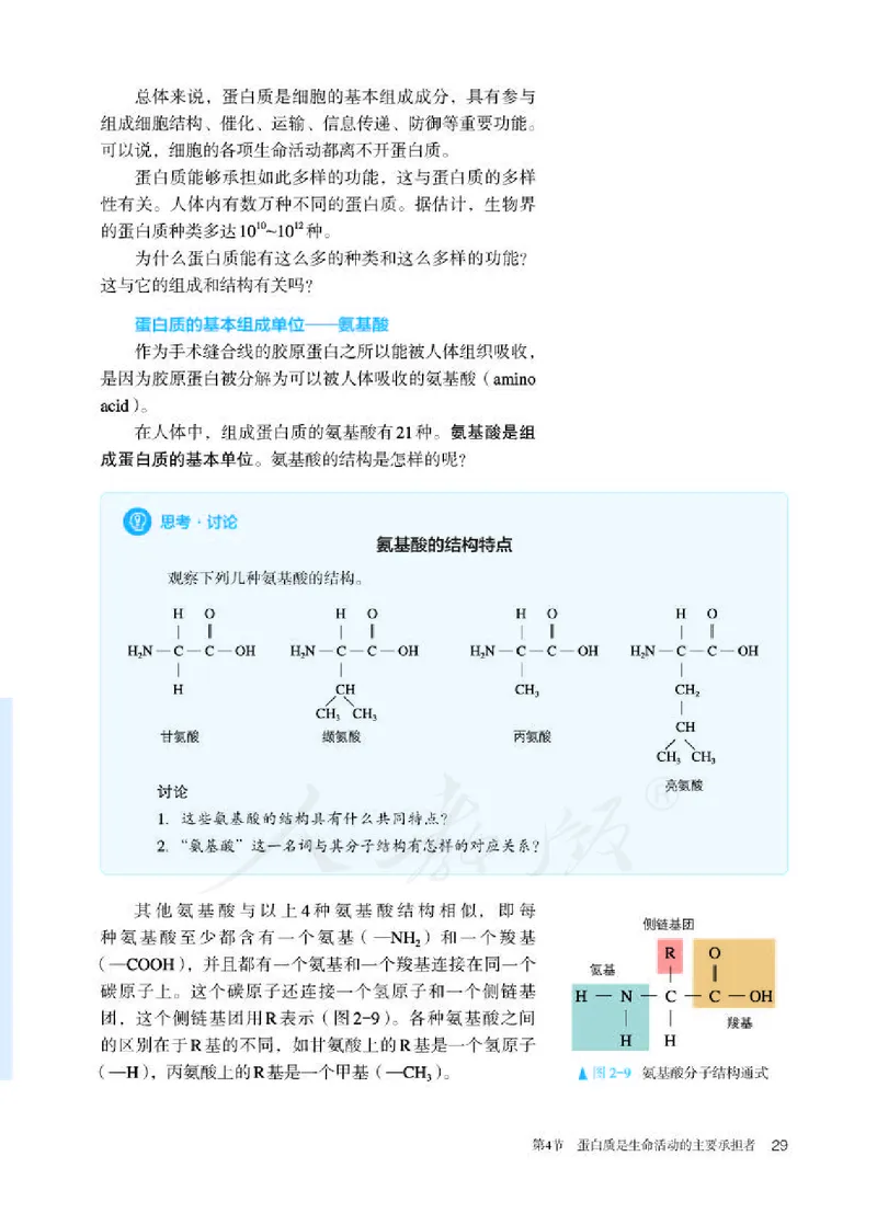 人教版生物必修1_电子课本_最新版高中全科高清电子课本_6高中生物课本_2019新人教版