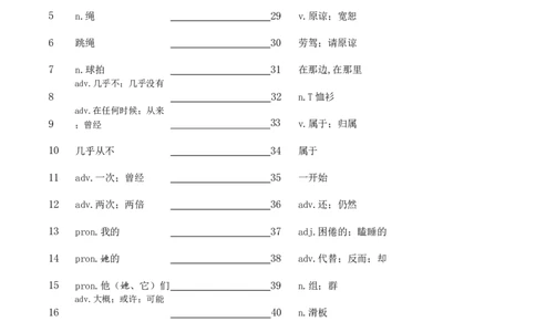 unit3汉译英-横线_最新人教版英语七年级下册_七下英语2025版_05.2025春英语人教7下单词表+默写_Unit3
