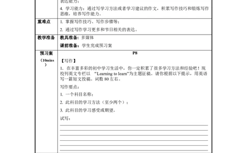 Unit1第6课时SectionB（3a-SelfCheck）（导学案）-九年级英语全一册同步备课系列（人教版）_最新人教版英语九年级全册_新更新初中英语9全_02课件+教案+学案_（3）导学案