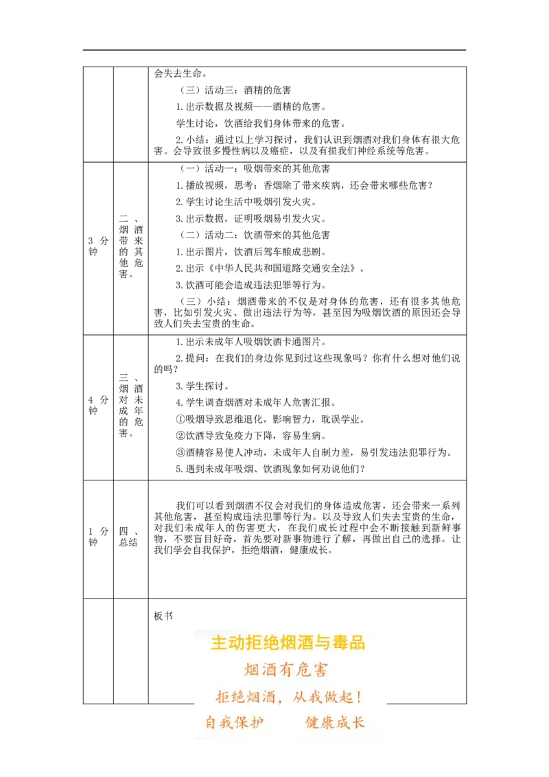 0924五年级道德与法治(统编版)主动拒绝烟酒与毒品(第一课时)-1教学设计_A493小学道法_人教版小学道德与法治教学资源包_小学道法单独教案方便下载（1-6上下册）（2024秋旧版）