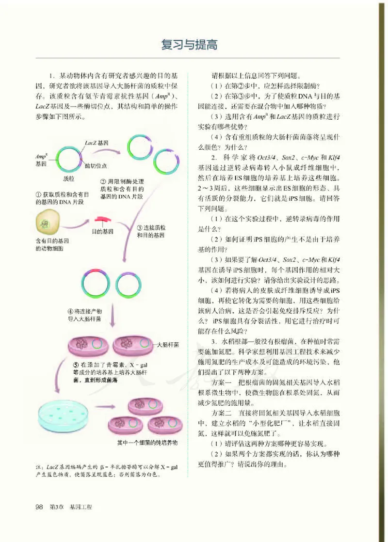 人教版生物选修3_电子课本_最新版高中全科高清电子课本_6高中生物课本_2019新人教版