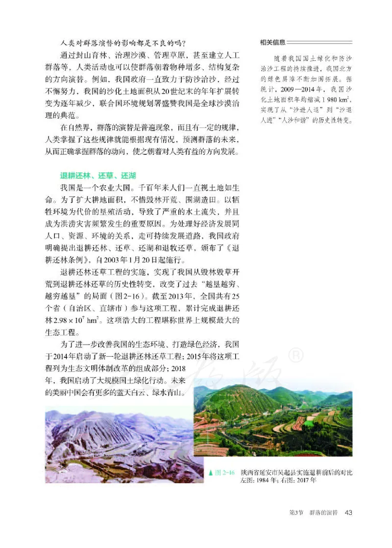 人教版生物选修2_电子课本_最新版高中全科高清电子课本_6高中生物课本_2019新人教版
