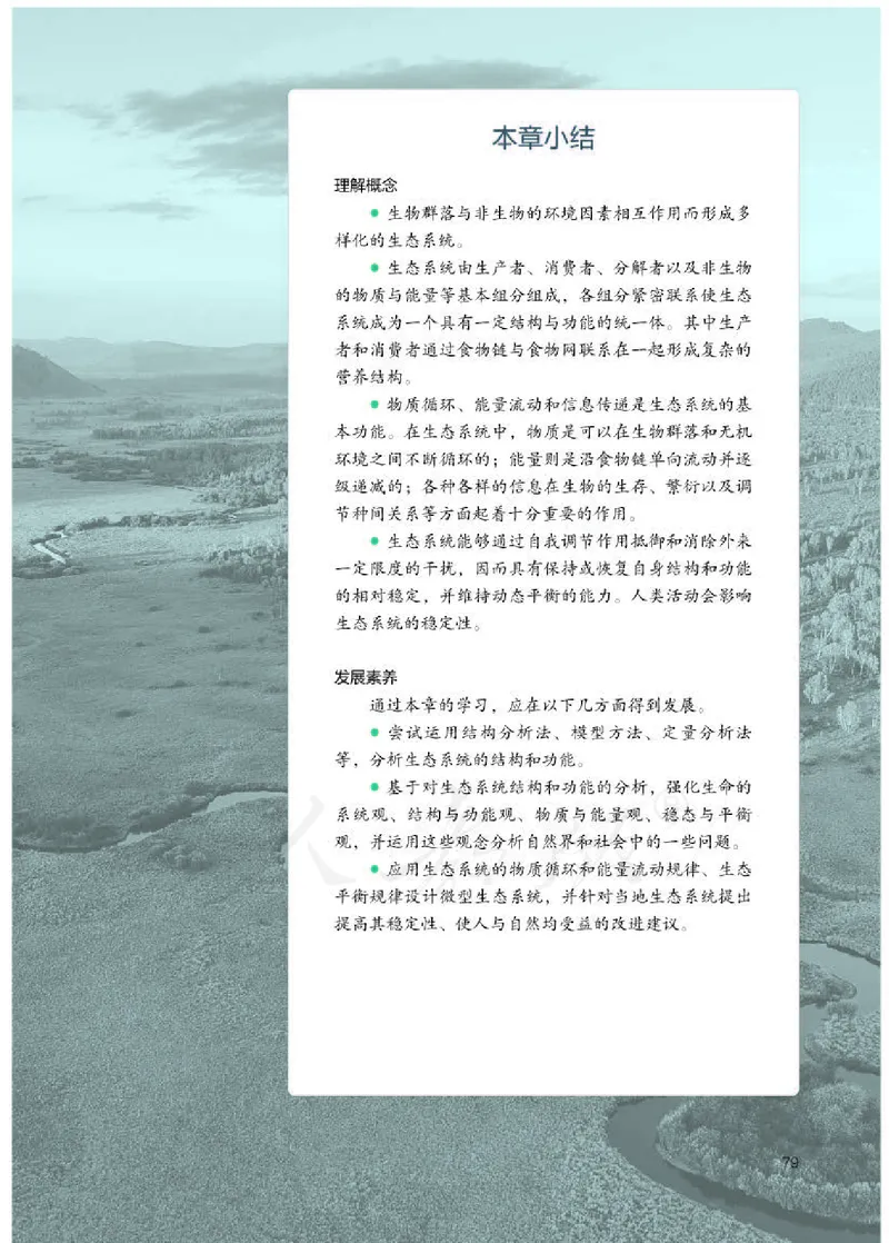 人教版生物选修2_电子课本_最新版高中全科高清电子课本_6高中生物课本_2019新人教版