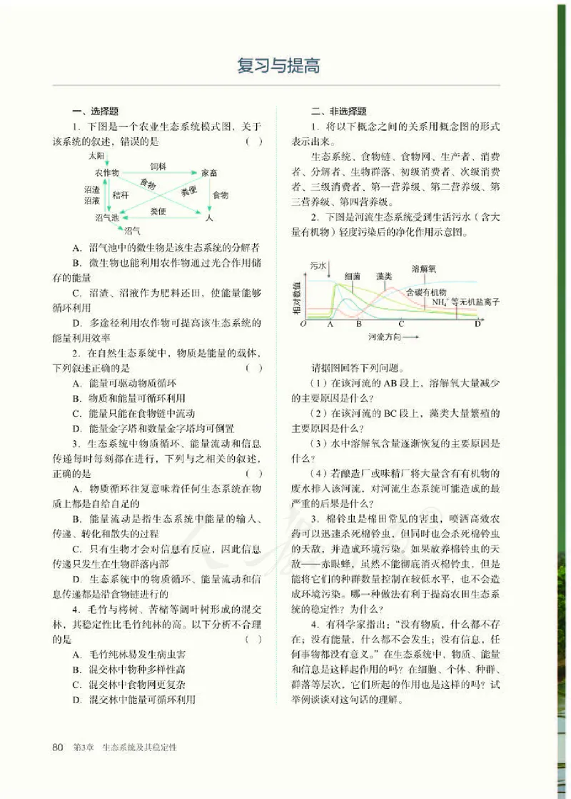 人教版生物选修2_电子课本_最新版高中全科高清电子课本_6高中生物课本_2019新人教版