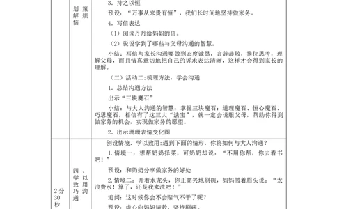 1019四年级道德与法治(统编版)这些事我来做(第二课时)-1教学设计_A493小学道法_人教版小学道德与法治教学资源包_小学道法单独教案方便下载（1-6上下册）（2024秋旧版）_4年级上册