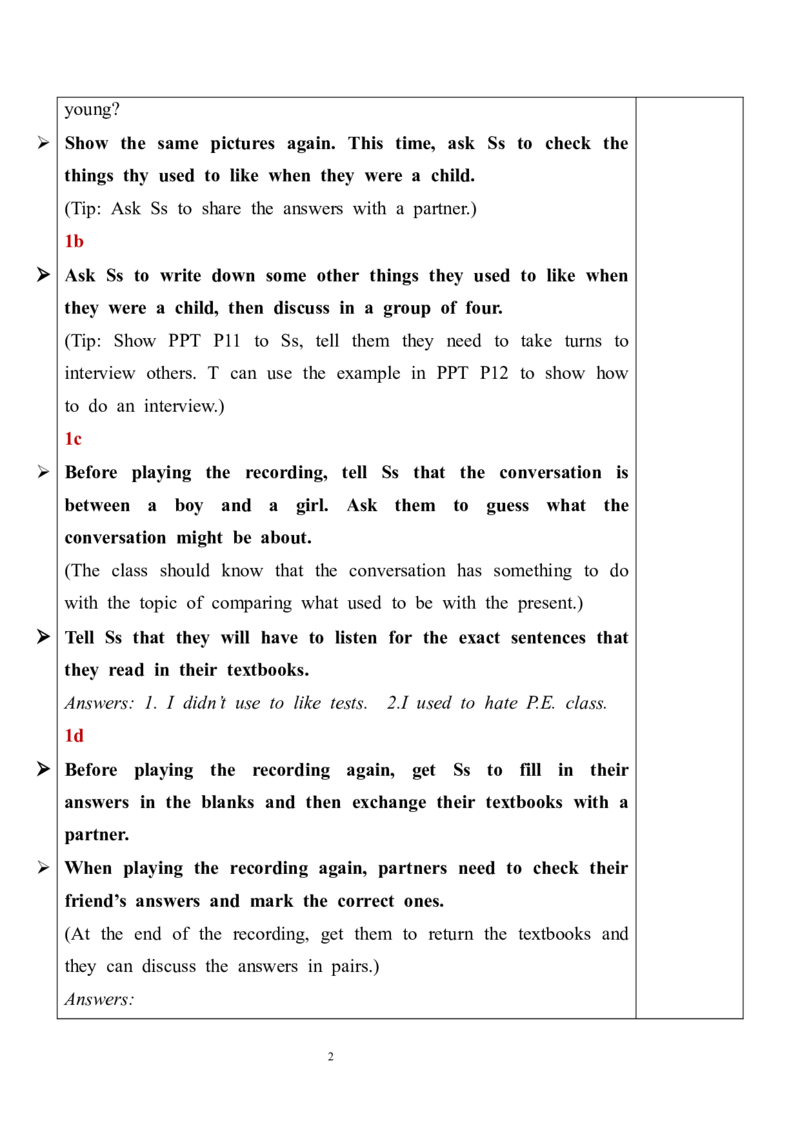 Unit4SectionB（1a-1e）教案_最新人教版英语九年级全册_新更新初中英语9全_05教案（多套）_分课时教案全英_Unit4
