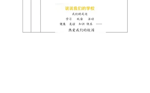 1012三年级道德与法治(统编版)说说我们的学校-第1课时)-1教学设计_A493小学道法_人教版小学道德与法治教学资源包_小学道法单独教案方便下载（1-6上下册）（2024秋旧版）