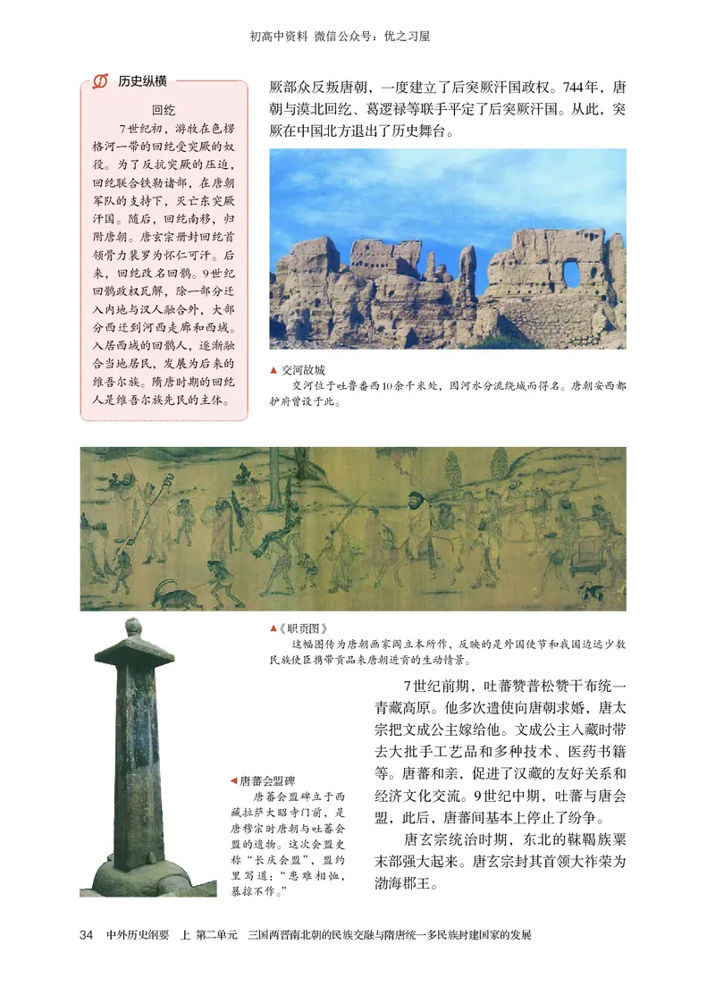 1高中历史必修上_高中三年全科资料_高中各科课本电子教材_08高中历史课本_统编版-历史课本