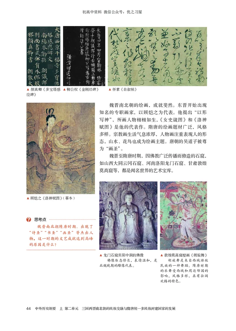 1高中历史必修上_高中三年全科资料_高中各科课本电子教材_08高中历史课本_统编版-历史课本