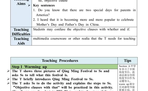 Unit2SectionA（GF-4c）教案_最新人教版英语九年级全册_新更新初中英语9全_05教案（多套）_分课时教案全英_Unit2