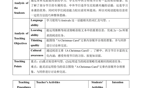 Unit2SectionB(2a～2e)_最新人教版英语九年级全册_旧版可参考_04.大单元整体教学课时设计+课件_核心素养教案