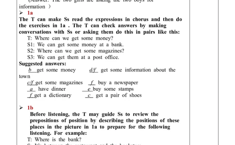 Unit3SectionA（1a-1c）教案_最新人教版英语九年级全册_新更新初中英语9全_05教案（多套）_分课时教案全英_Unit3