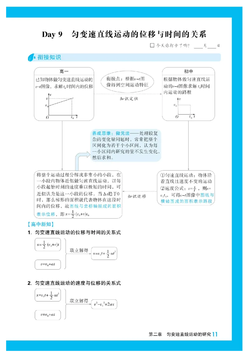 2025秋TY高考&bull;初高衔接&bull;物理_高中三年全科资料_高中_2025秋高中《腾远初高衔接》语数英物化