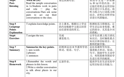 Unit3SectionB(1a～1e)_最新人教版英语九年级全册_新更新初中英语9全_新修订版英语9全一册教案课件-新修订版，第二单元有改动_核心素养教案