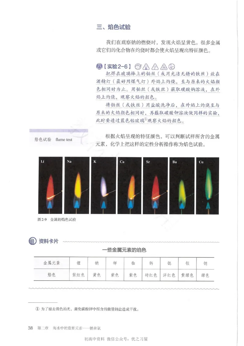 1新人教版高中化学必修一电子课本_高中三年全科资料_高中各科课本电子教材_05高中化学课本_人教版-化学课本_1新人教版高中化学必修一