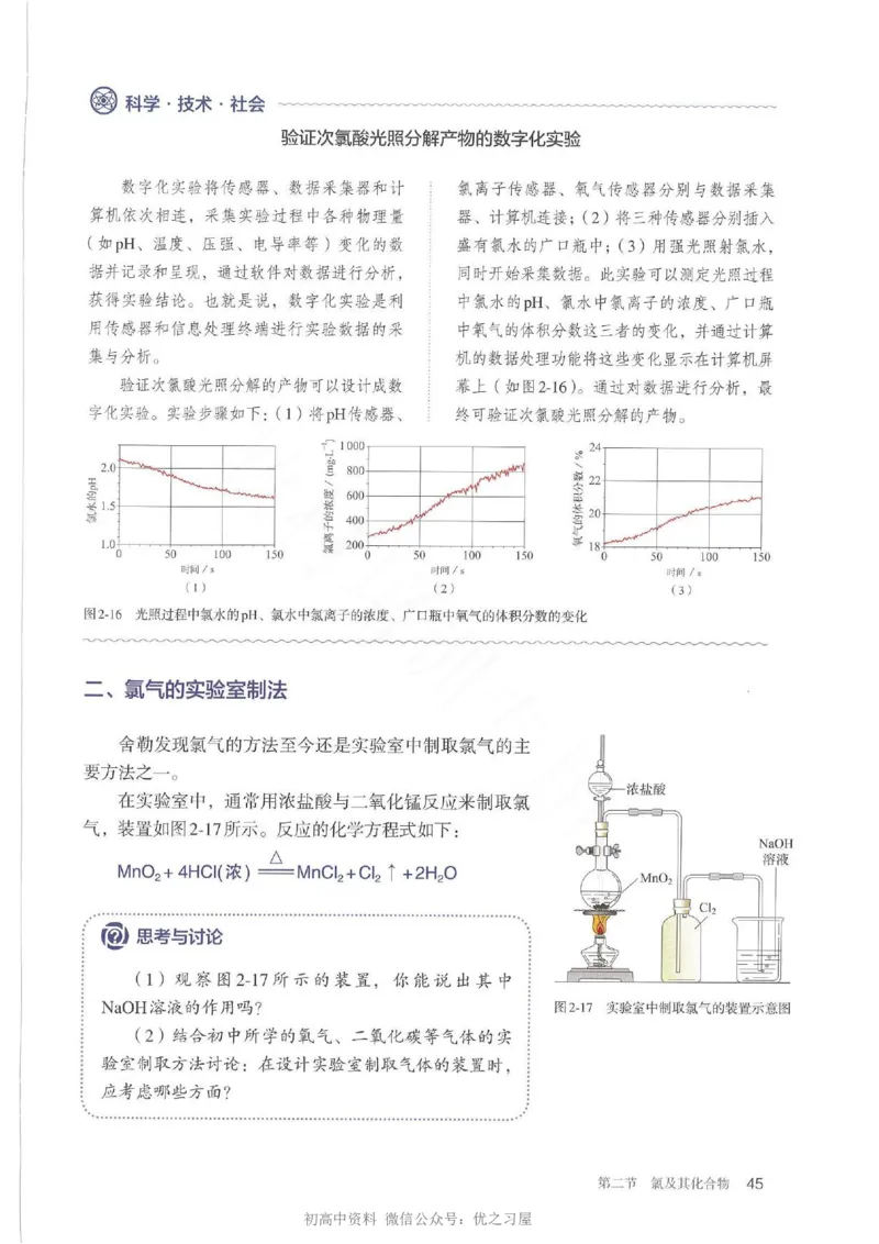1新人教版高中化学必修一电子课本_高中三年全科资料_高中各科课本电子教材_05高中化学课本_人教版-化学课本_1新人教版高中化学必修一