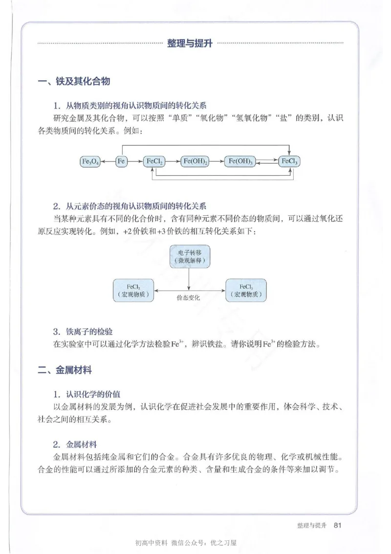 1新人教版高中化学必修一电子课本_高中三年全科资料_高中各科课本电子教材_05高中化学课本_人教版-化学课本_1新人教版高中化学必修一