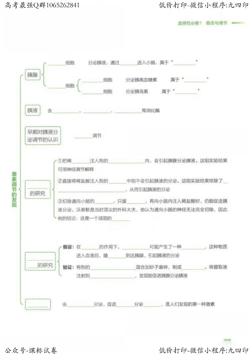 2023新高考生物核心考点基础知识妙招（336页）_高中三年全科资料_高中_高中知识点整理_生物