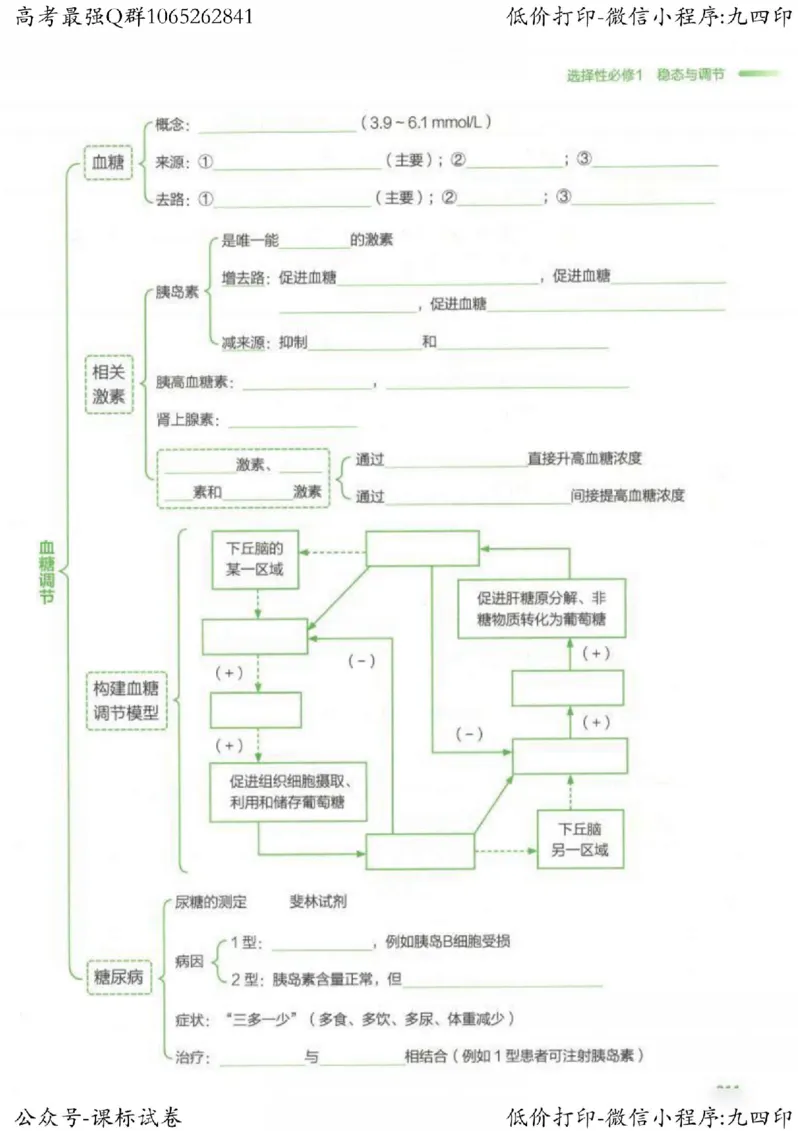 2023新高考生物核心考点基础知识妙招（336页）_高中三年全科资料_高中_高中知识点整理_生物