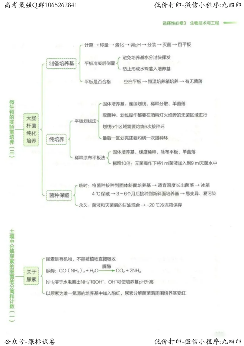 2023新高考生物核心考点基础知识妙招（336页）_高中三年全科资料_高中_高中知识点整理_生物