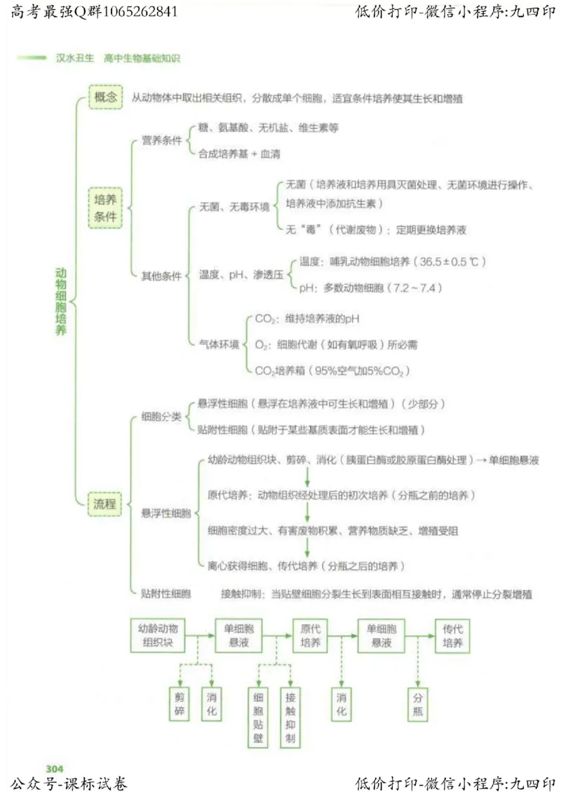 2023新高考生物核心考点基础知识妙招（336页）_高中三年全科资料_高中_高中知识点整理_生物