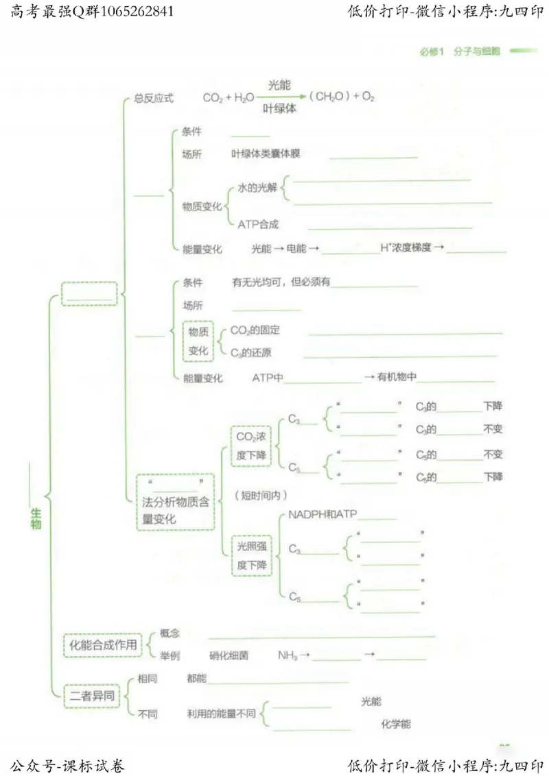 2023新高考生物核心考点基础知识妙招（336页）_高中三年全科资料_高中_高中知识点整理_生物