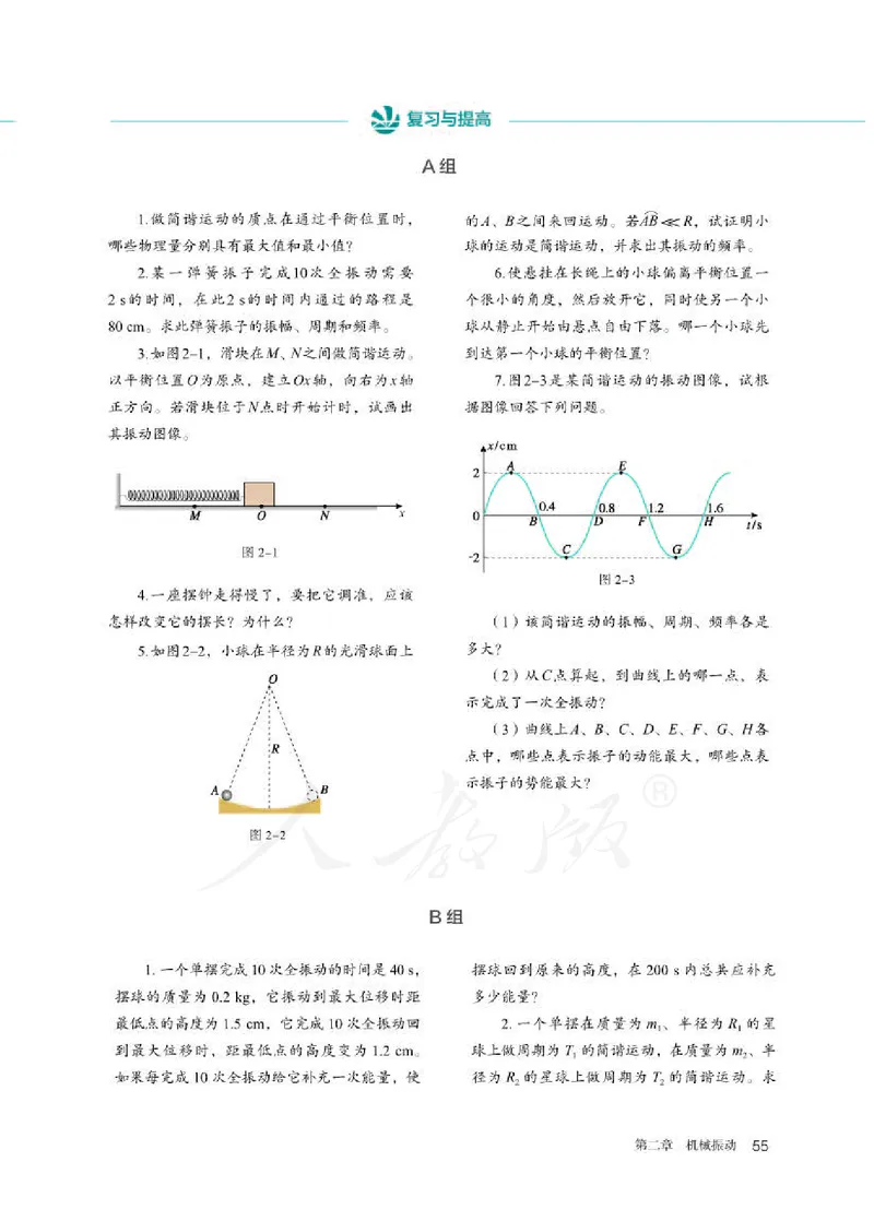 人教版物理选修1_电子课本_最新版高中全科高清电子课本_4高中物理课本_2019新人教版高中物理