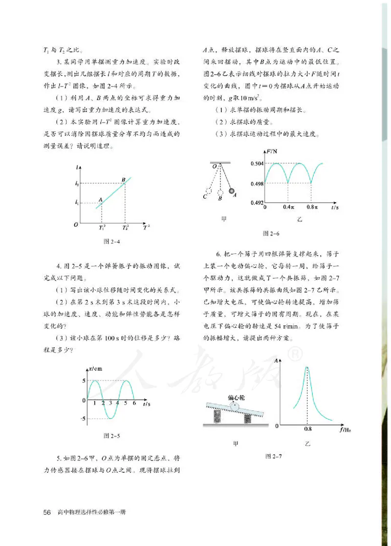 人教版物理选修1_电子课本_最新版高中全科高清电子课本_4高中物理课本_2019新人教版高中物理