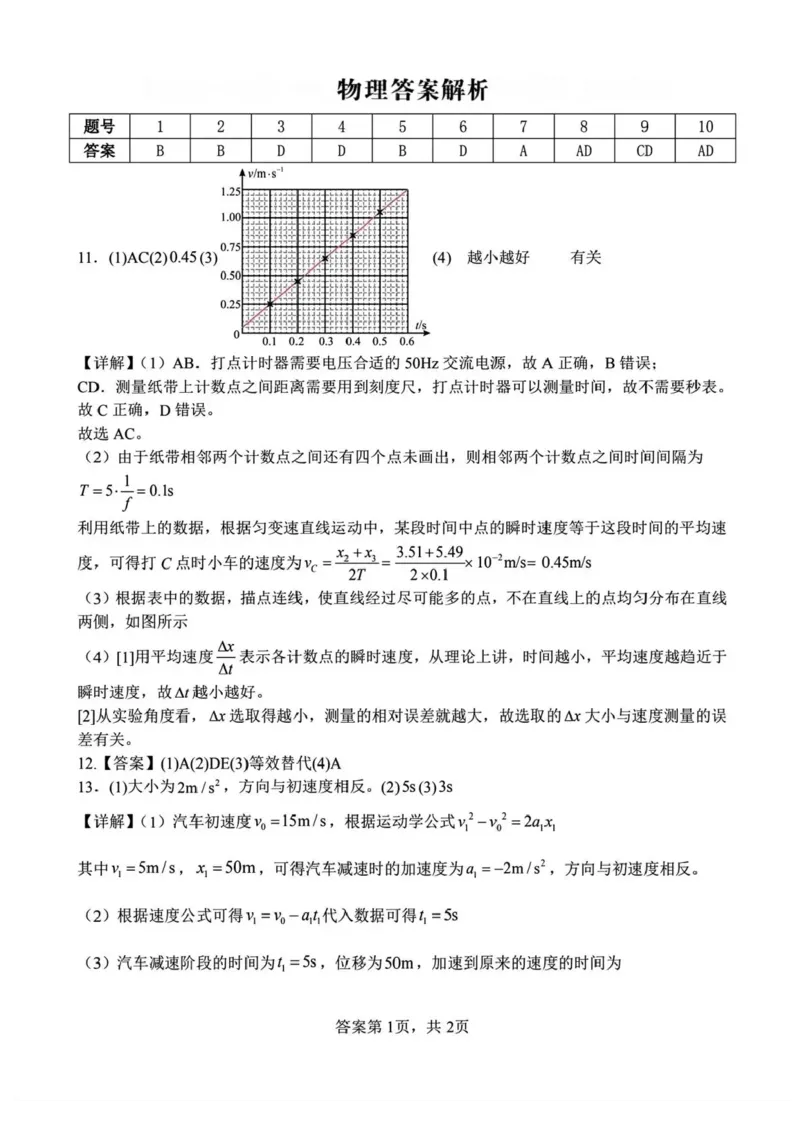 河南省南阳市第一中学2025-2026学年高一上学期12月期中考试物理试题含答案_2025年12月高一试卷_251213河南省南阳市第一中学校2025-2026学年高一上学期12月月考（全）