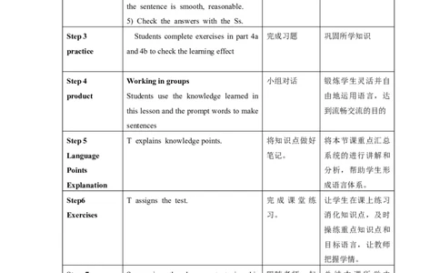 Unit5第3课时(SectionA(GrammarFocus-4c)（教学设计）_最新人教版英语九年级全册_旧版可参考_01.英语9全一册-新课标PPT课件+教案+学案+作业第1套_教案