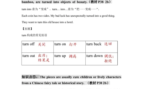Unit5（单元知识清单）SectionB(基础+知识点+写作)-上好课九年级英语全一册同步备课系列（人教版）_最新人教版英语九年级全册_新更新初中英语9全_10知识点