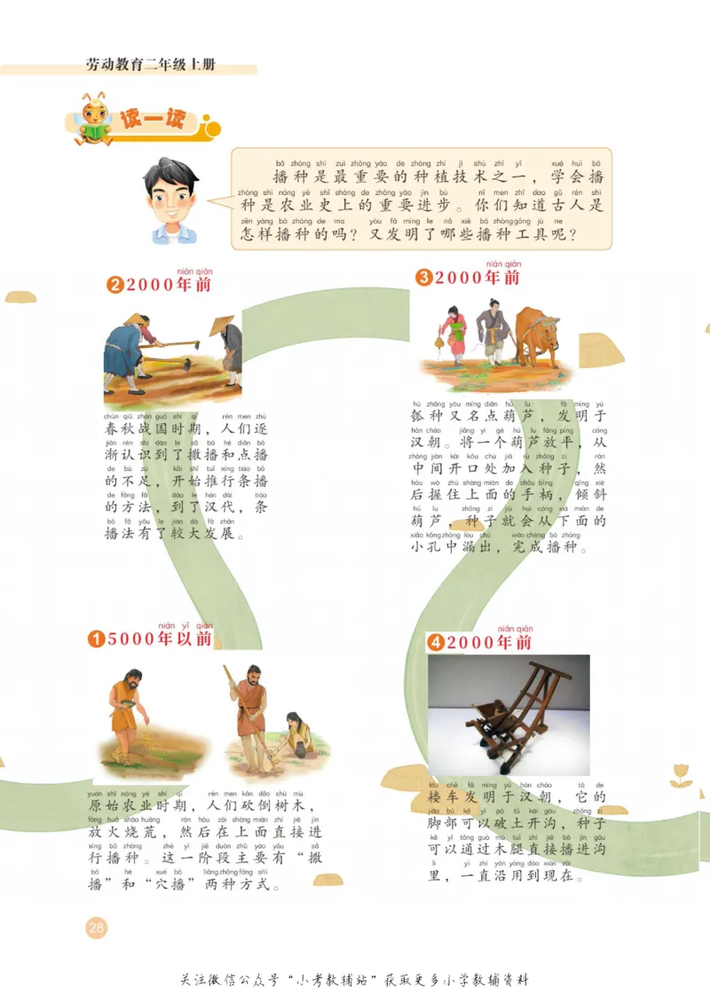 劳动教育2年级上册_电子课本_小学电子课本_11劳动技术_武汉版