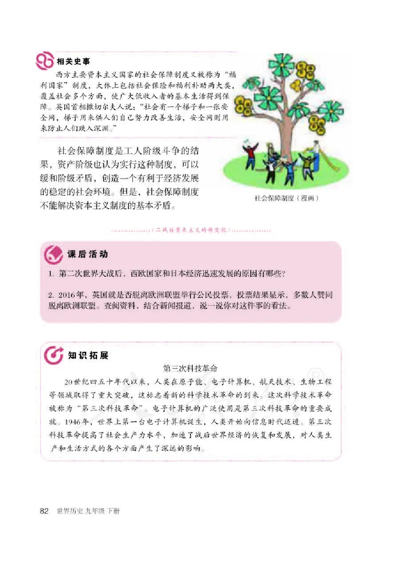新人教版初中世界历史九年级下册电子课本（全册电子书）_初中_人教版初中历史新九下_6.电子课本