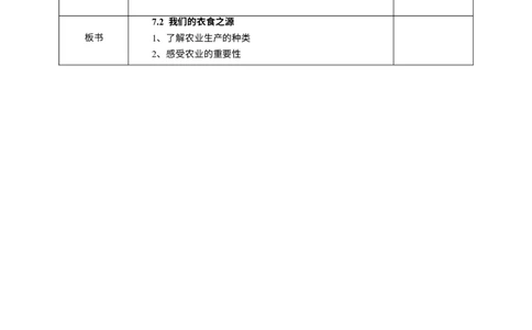 7我们的衣食之源第二课时教案_A493小学道法_26新四年级道法下册（统编版）_教学教案_教案三