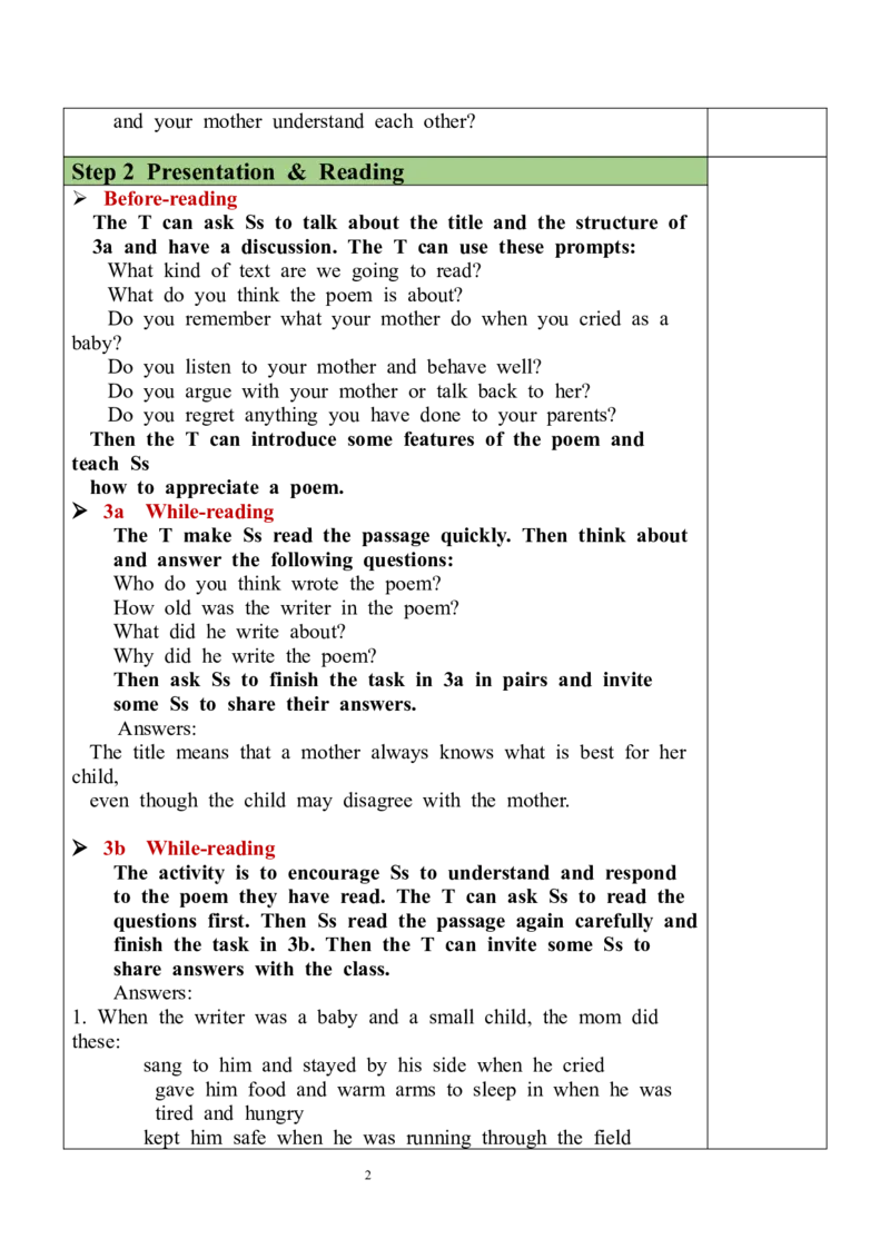 Unit7SectionA（3a-3c）教案_最新人教版英语九年级全册_新更新初中英语9全_05教案（多套）_分课时教案全英_Unit7