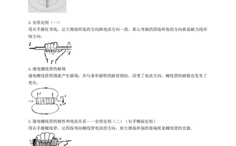 初中物理同步讲义9年级第20讲：磁现象、磁场、电流的磁场、电磁铁（学生版）_初物_人教版初中物理初二三同步讲义习题练习八九年级电子资料word素材_20250116_181533