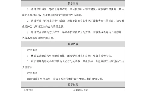 我们不乱扔（第1课时）_教学设计_A493小学道法_人教版小学道德与法治教学资源包_小学道法单独教案方便下载（1-6上下册）（2024秋旧版）_1-6上册（道德与法治教学设计）_智慧教育教案