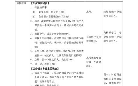 3我很诚实第二课时教案_A493小学道法_26新三年级道法下册（统编版）_版本一_部编版道德与法治3下_旧版_道法3下课件教案_01.道法3下第2套课件+核心素养教案_部编版道德三下-1单元