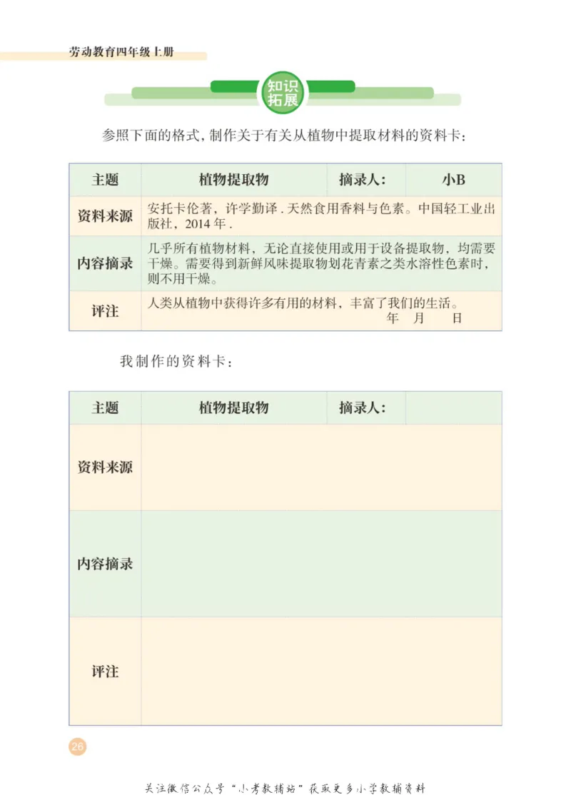 劳动教育4年级上册_电子课本_小学电子课本_11劳动技术_武汉版